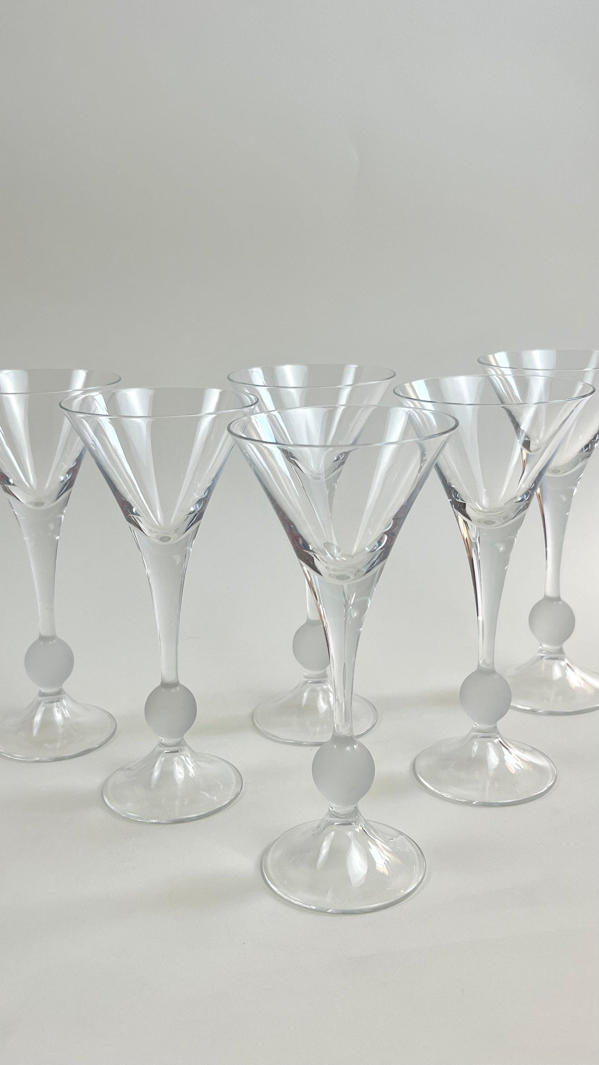 SET OF 6 I LIQUEUR GLASSES