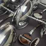 JEAN COUZON I SET OF 6 I LA COUPE 10 I Stainless steel cups - L'Officina General Store