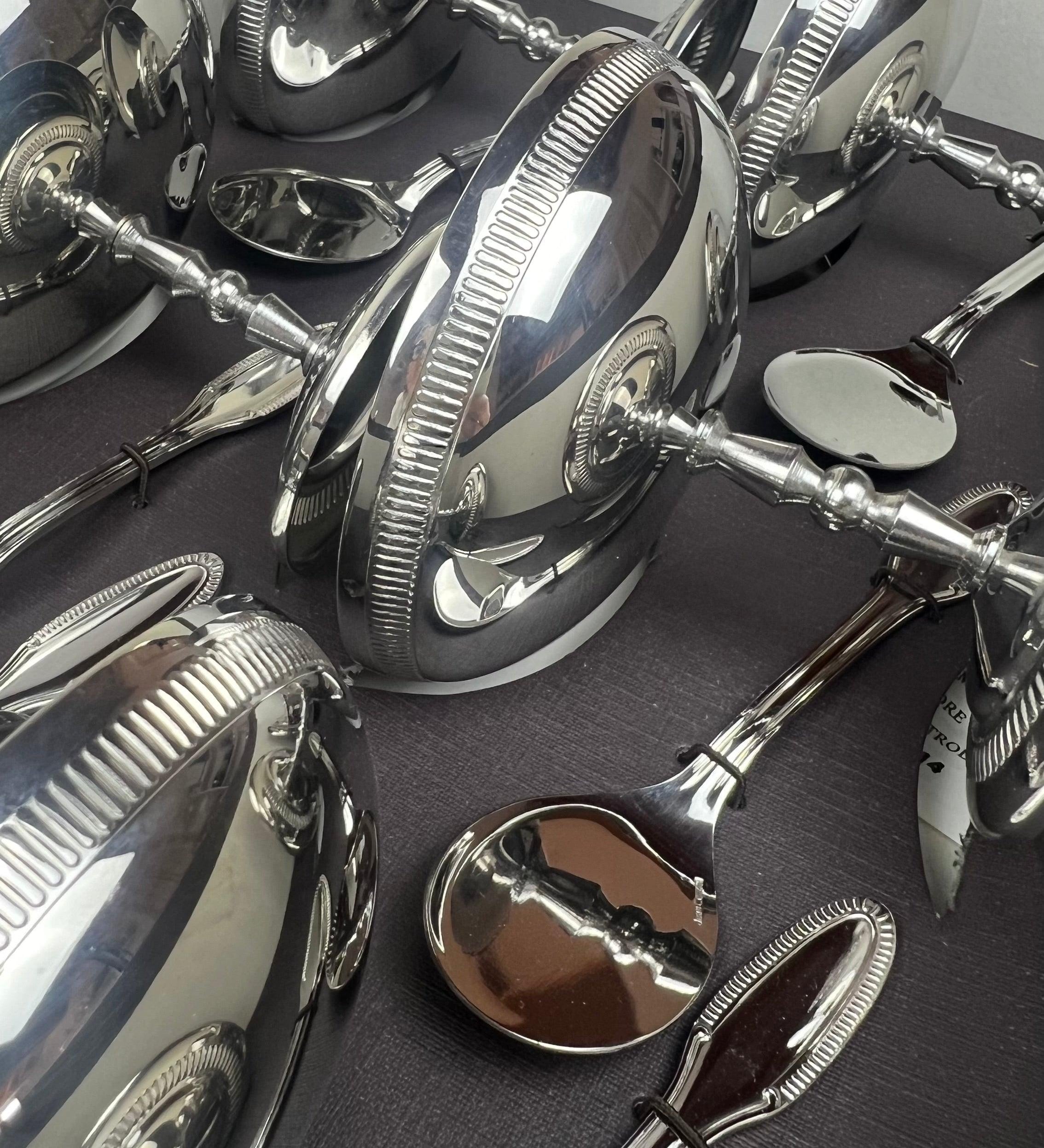 JEAN COUZON I SET OF 6 I LA COUPE 10 I Stainless steel cups - L'Officina General Store