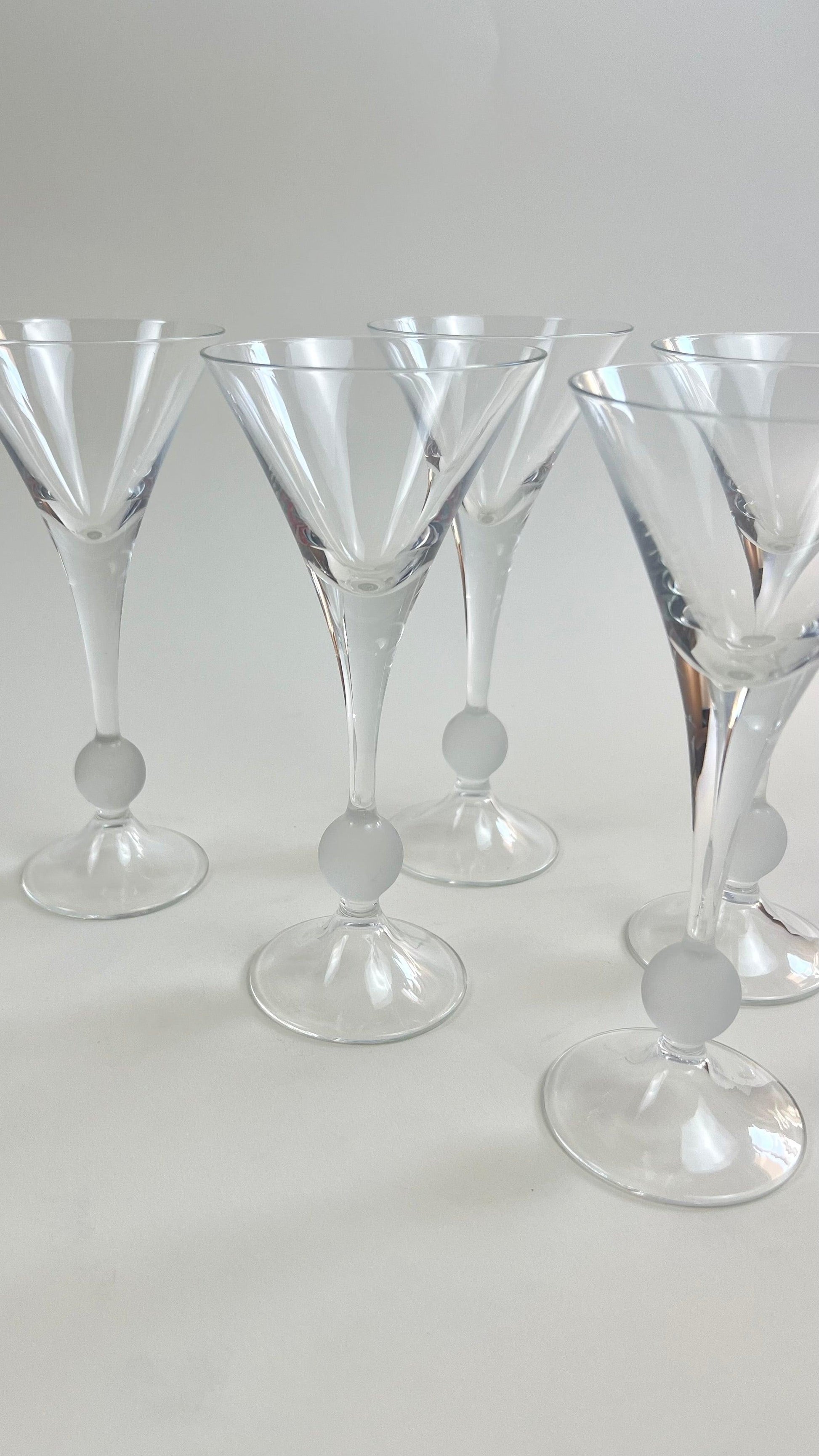 SET OF 6  LIQUEUR GLASSES