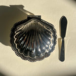 Shell Silver Plated Caviar or Butter Dish - L'Officina General Store