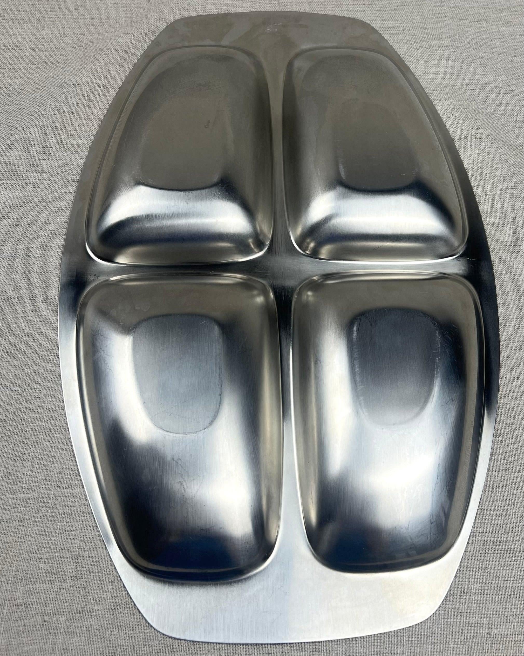 STAINLESS STEEL APERITIVO TRAY I Alessi - L'Officina General Store