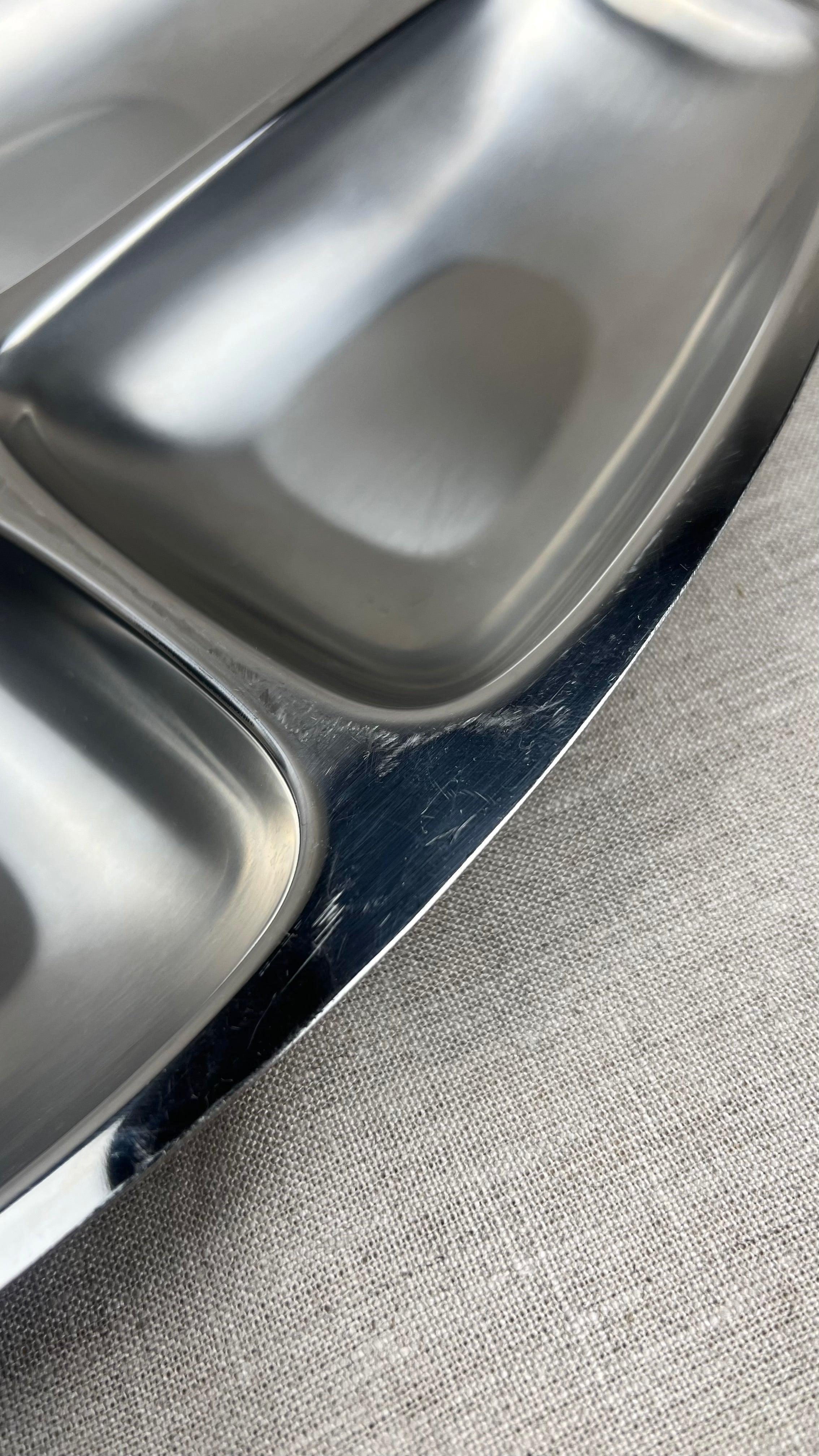 STAINLESS STEEL APERITIVO TRAY I Alessi - L'Officina General Store
