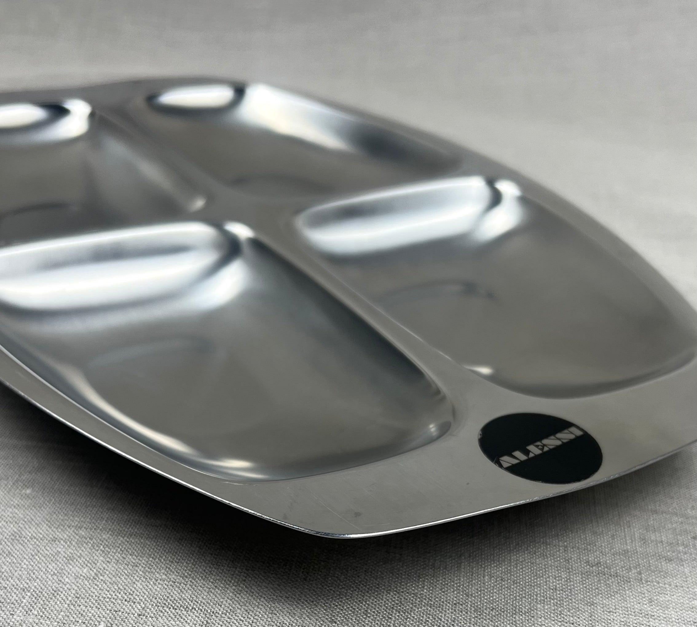 STAINLESS STEEL APERITIVO TRAY I Alessi - L'Officina General Store