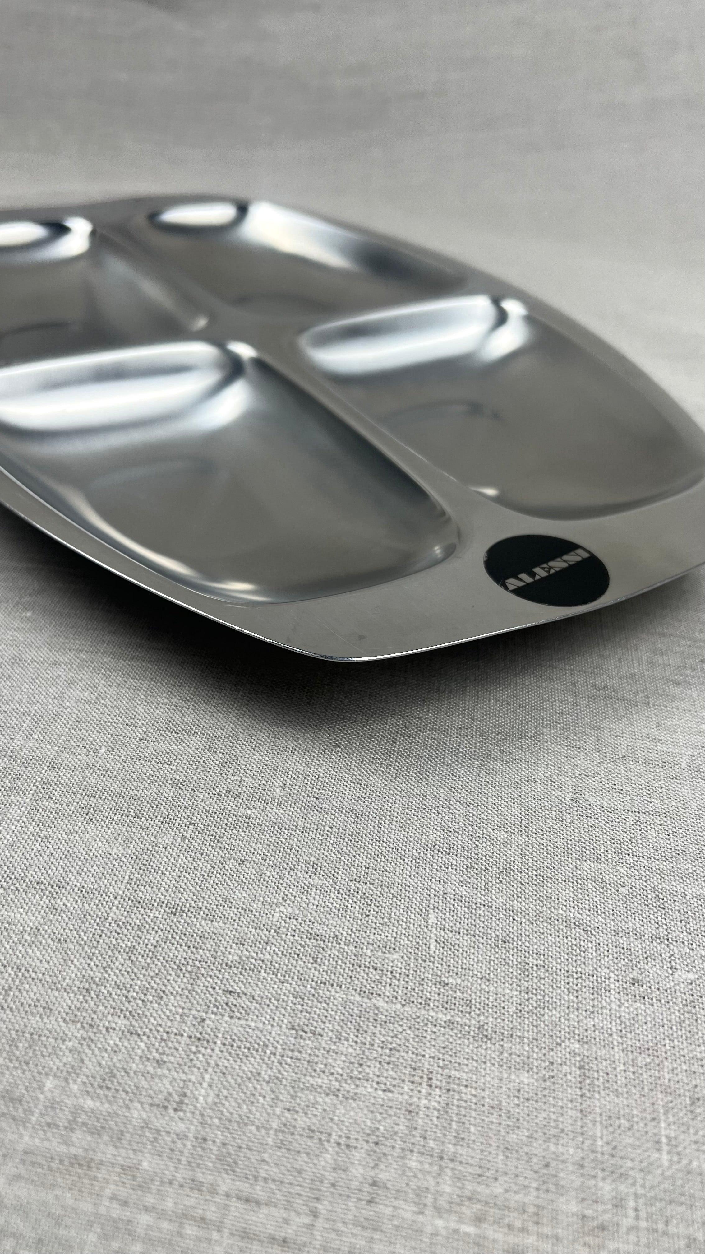STAINLESS STEEL APERITIVO TRAY I Alessi - L'Officina General Store