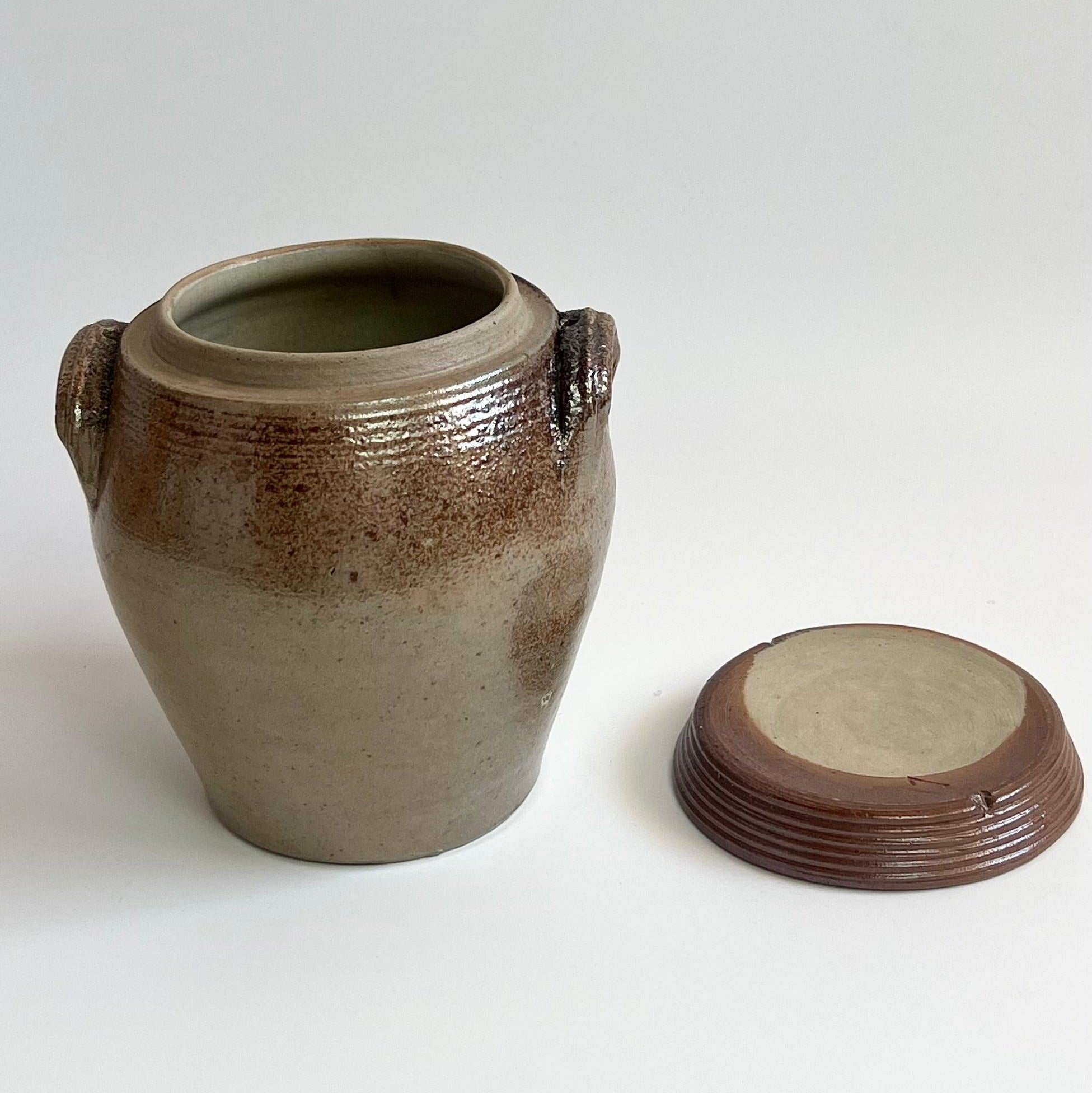 STONEWARE JAR I French Antique - L'Officina General Store