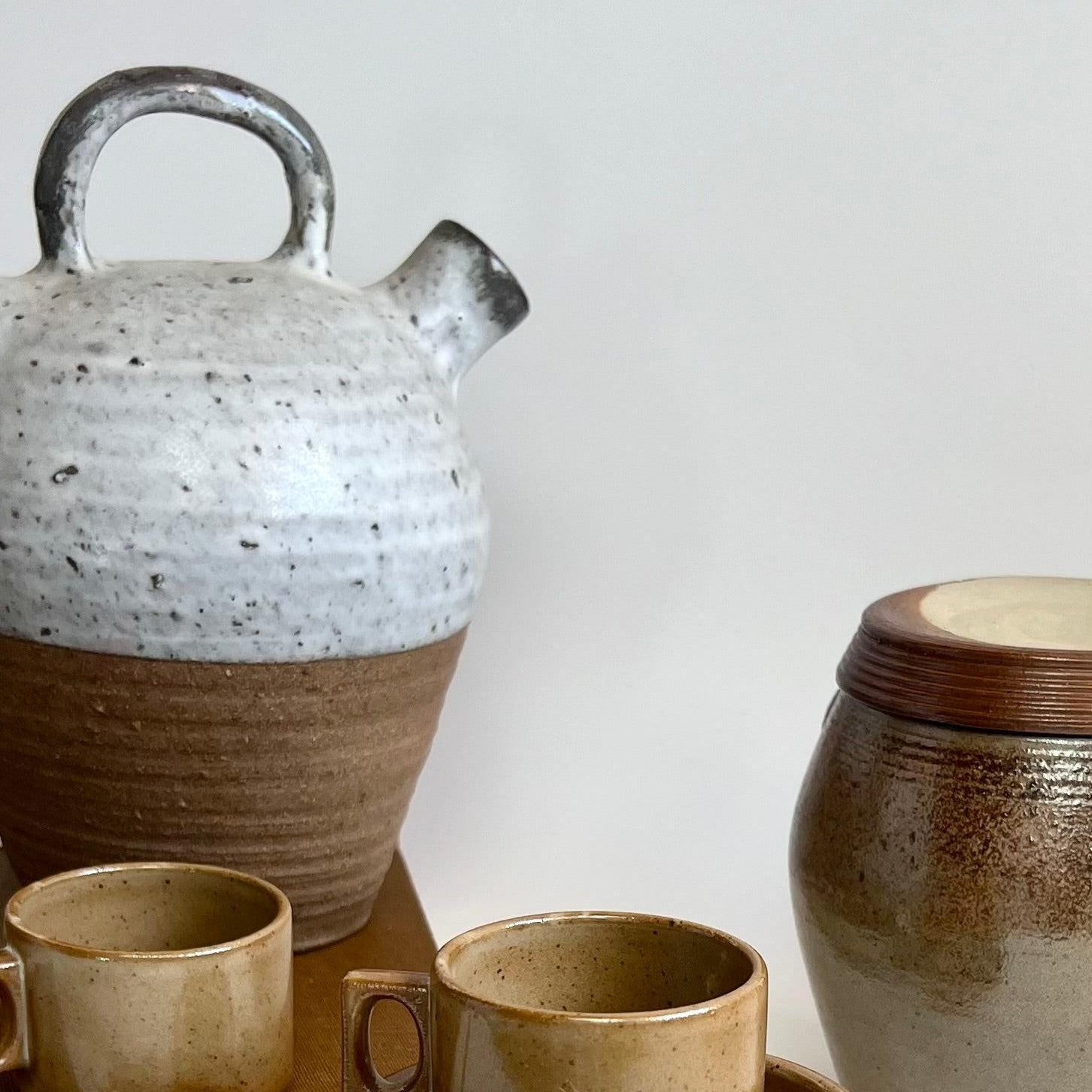 STONEWARE JUG I French Antique - L'Officina General Store