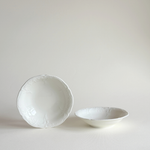 Rosenthal Sanssouci porcelain bowls, set of 2 in ivory ceramic, Pre-Loved German tableware, L'Officina