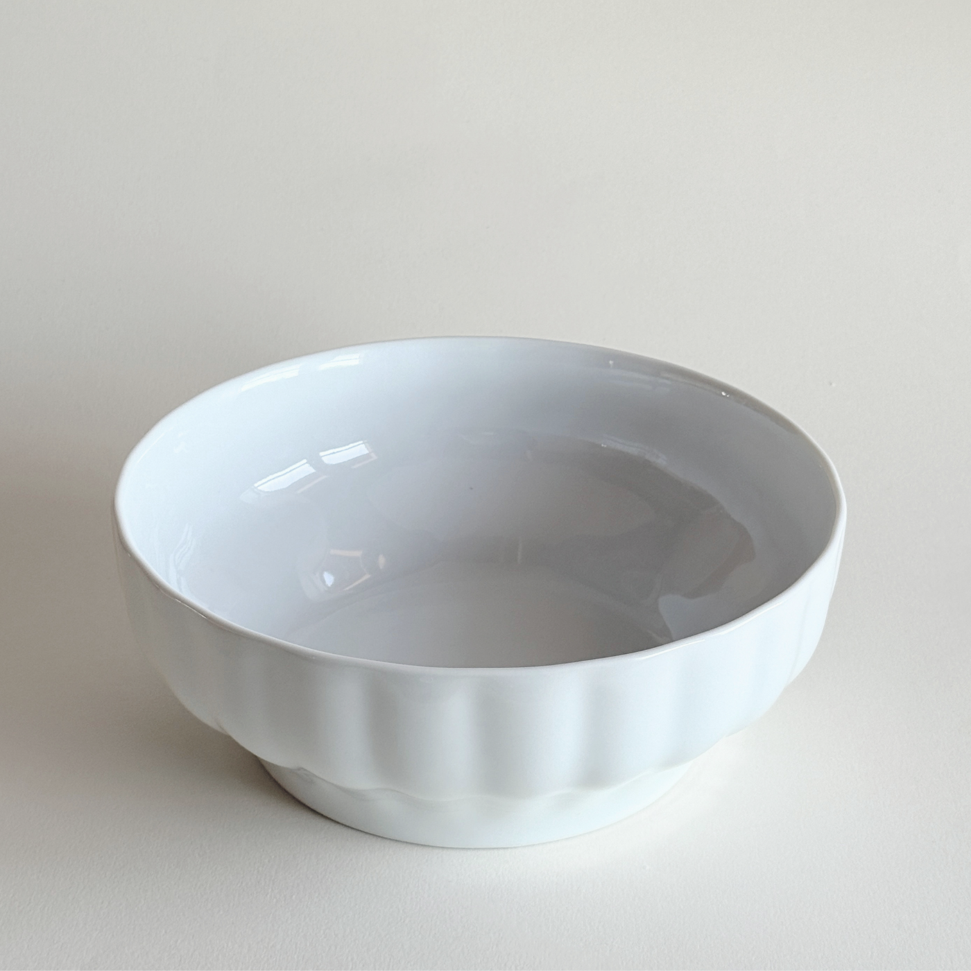 Porcelain Serving Salad white Bowl