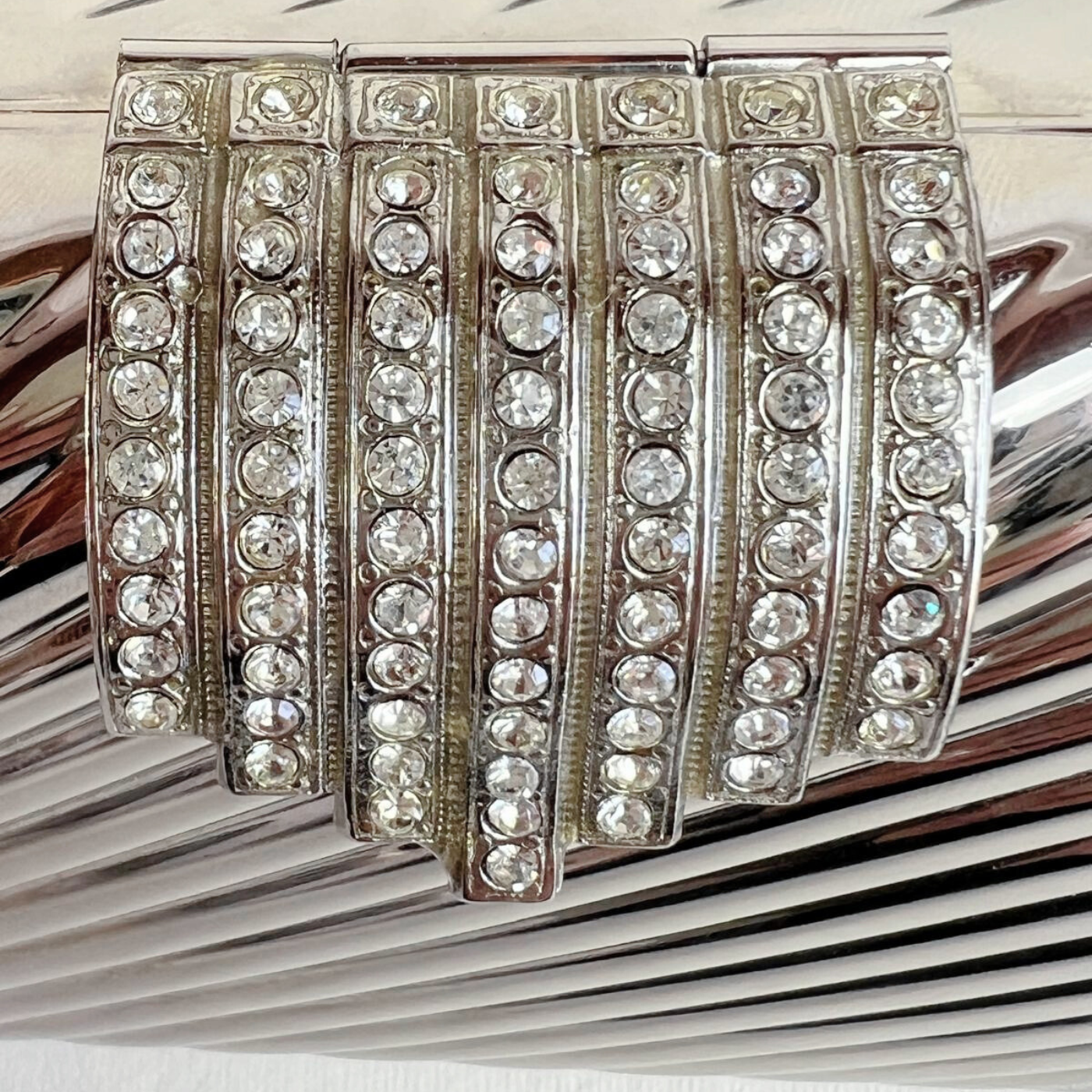 Scheilan Firenze Metal Evening Clutch