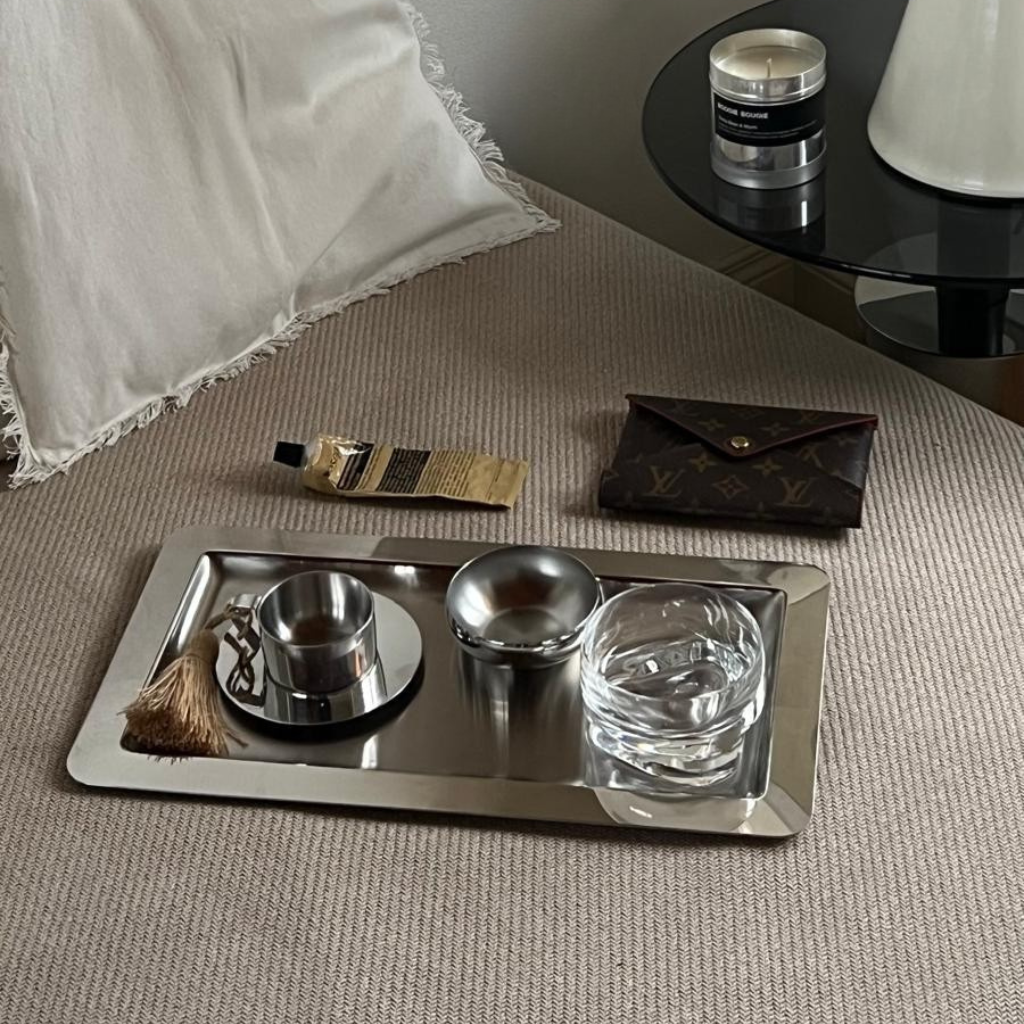 Stainless Steel Metal Tray - L'Officina General Store