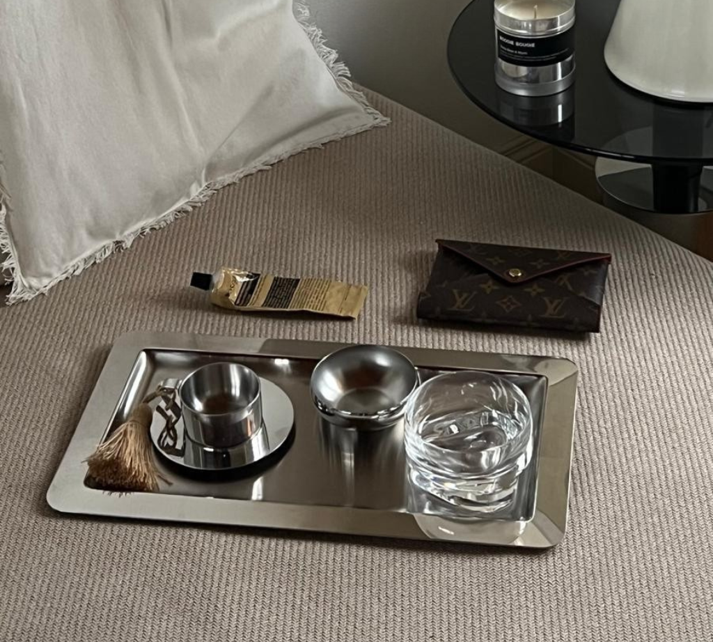 Stainless Steel Metal Tray - L'Officina General Store