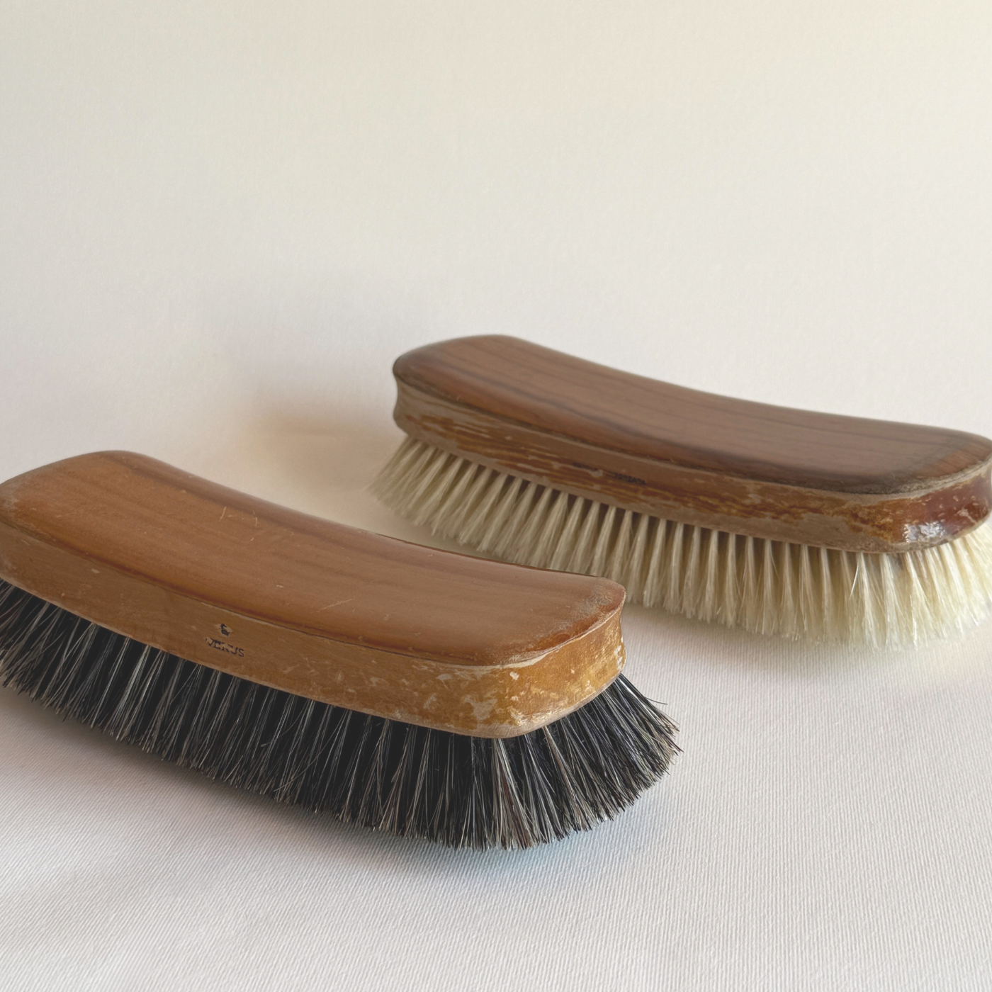 Ergonomic Venus cleaning brushes for shoes, carpet, sofa, and clothing