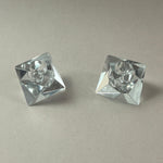 SET OF 2 I CRYSTAL PRISM CANDLE HOLDER - L'Officina General Store