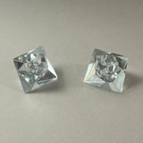 SET OF 2 I CRYSTAL PRISM CANDLE HOLDER - L'Officina General Store