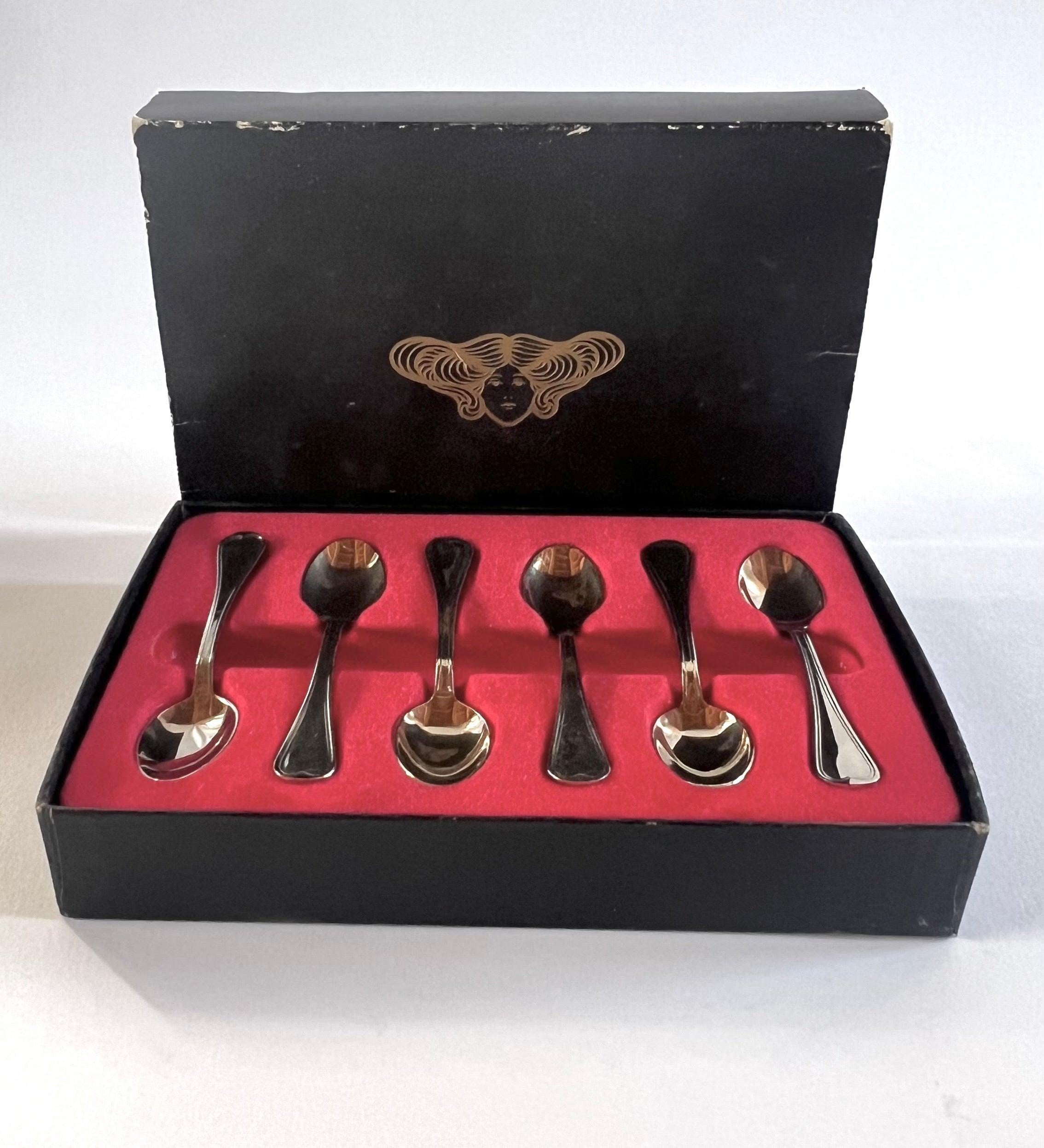 SET OF 6 I Silver plated Tea Spoons - L'Officina General Store