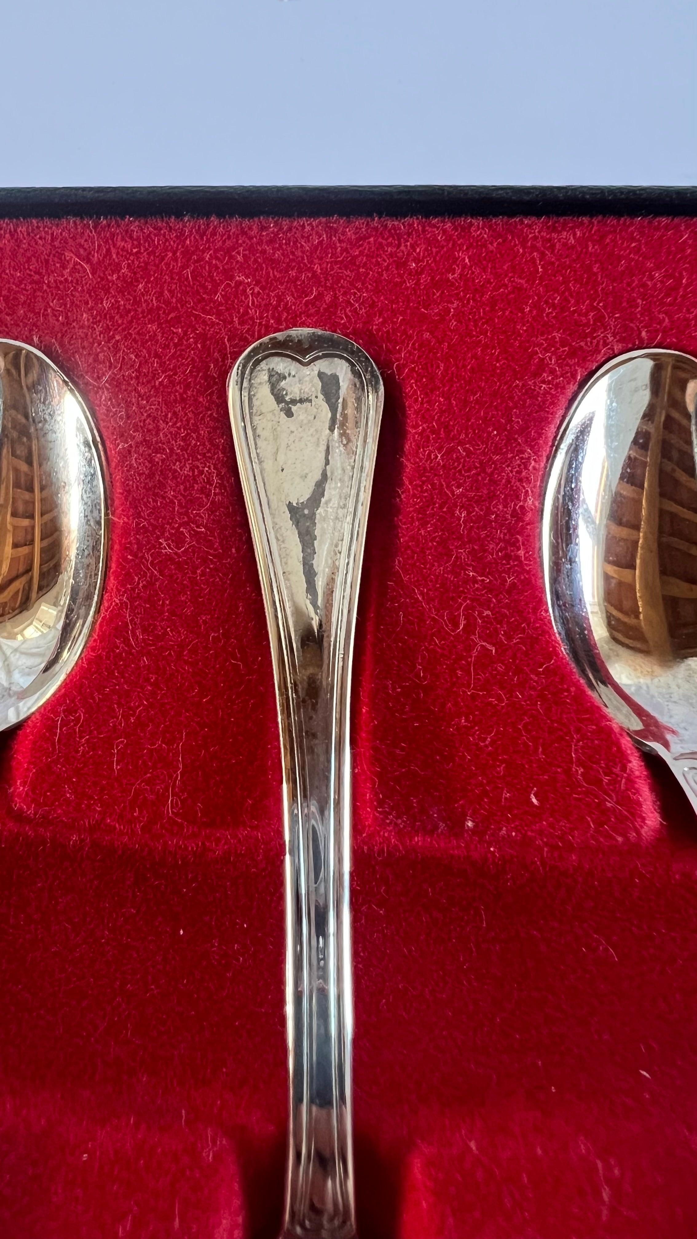 SET OF 6 I Silver plated Tea Spoons - L'Officina General Store