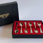 SET OF 6 I Silver plated Tea Spoons - L'Officina General Store