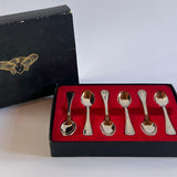 SET OF 6 I Silver plated Tea Spoons - L'Officina General Store