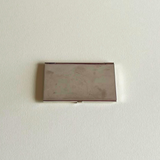 Silver-Plated Business Card Holder
