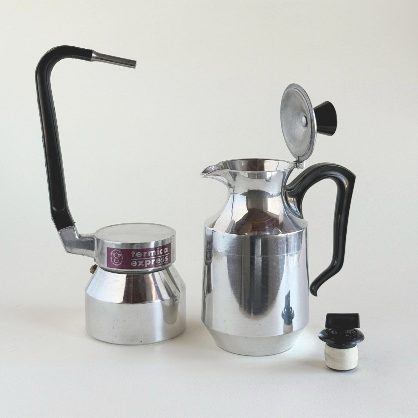 Caffettiera Termica Express Italiana Signora I Moka Modulare e Thermos | 4 Tazze