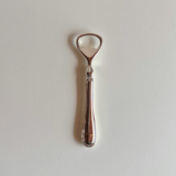 Elegant silver bottle opener