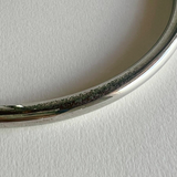 Silver Mid century candle holder