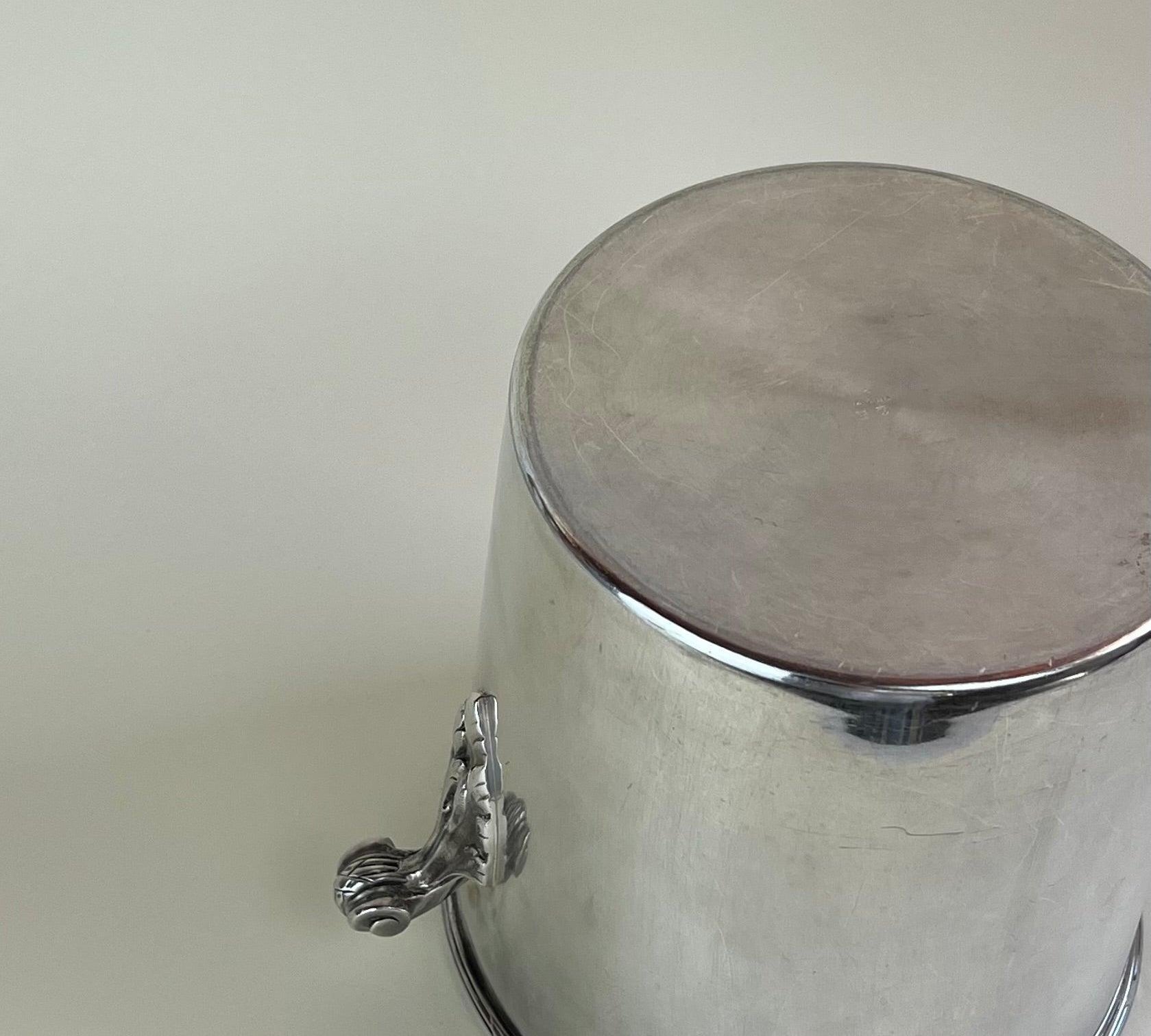 SILVER CHAMPAGNE COOLER I Ercuis Paris - L'Officina General Store