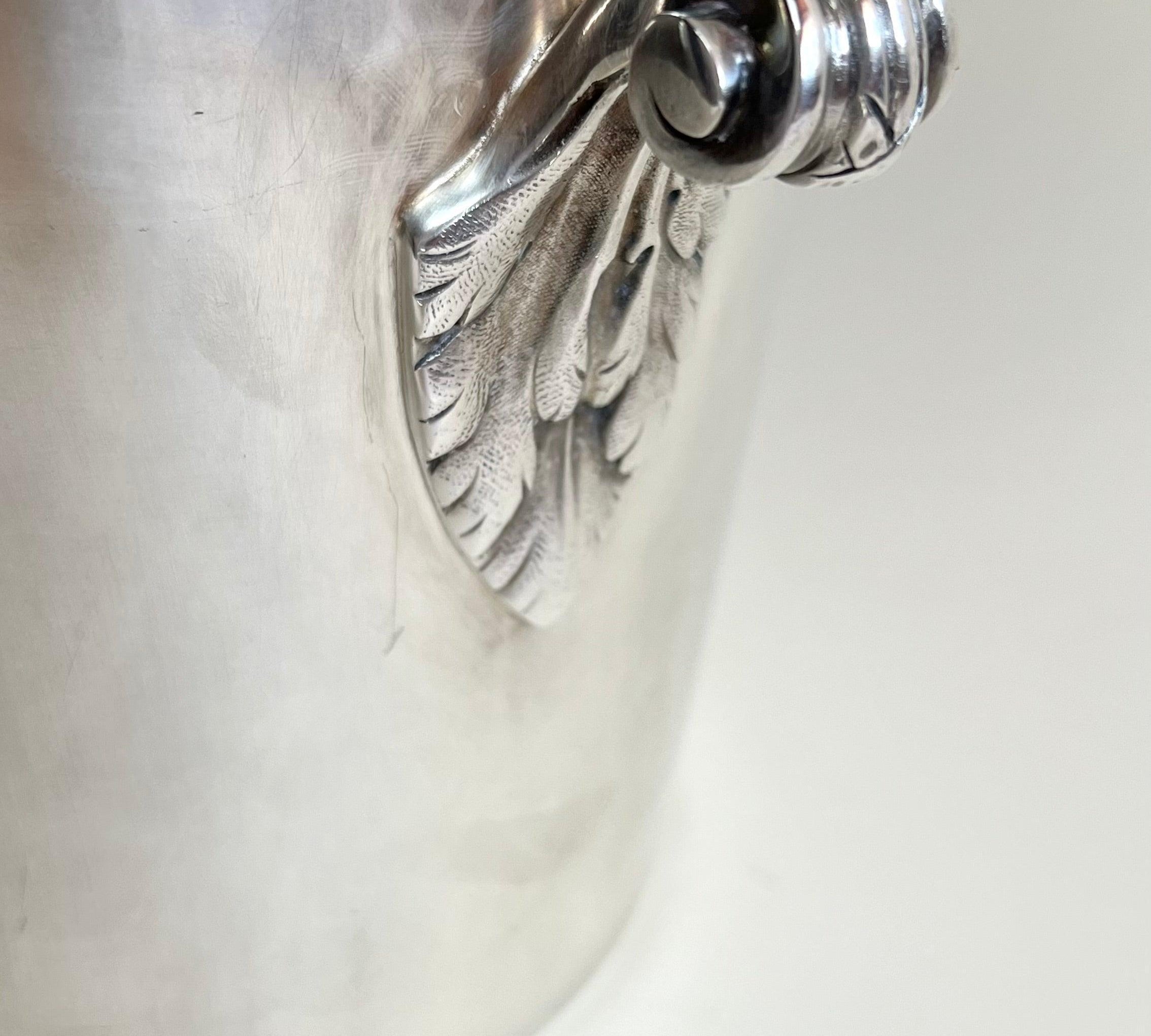SILVER CHAMPAGNE COOLER I Ercuis Paris - L'Officina General Store
