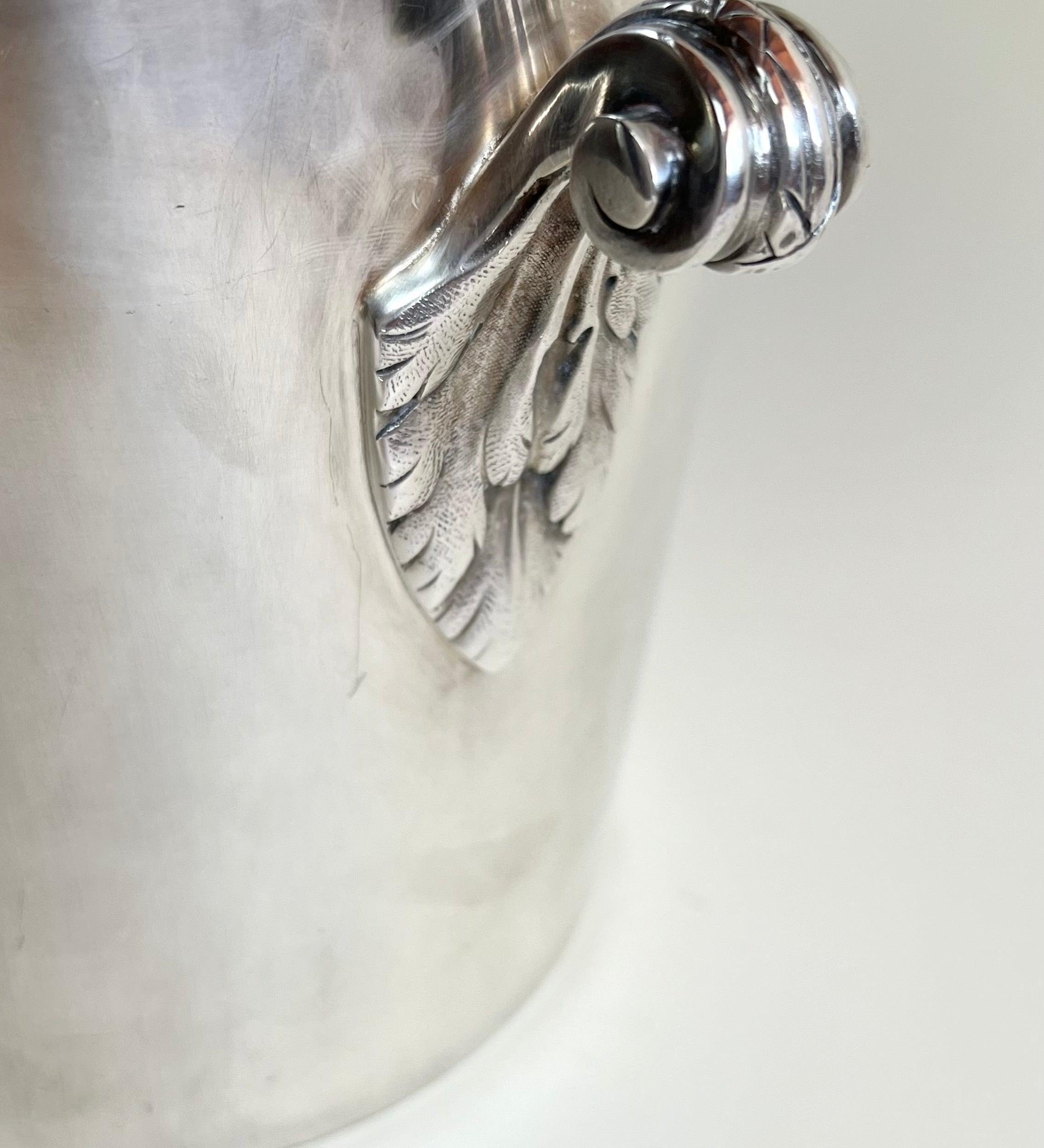 SILVER CHAMPAGNE COOLER I Ercuis Paris - L'Officina General Store