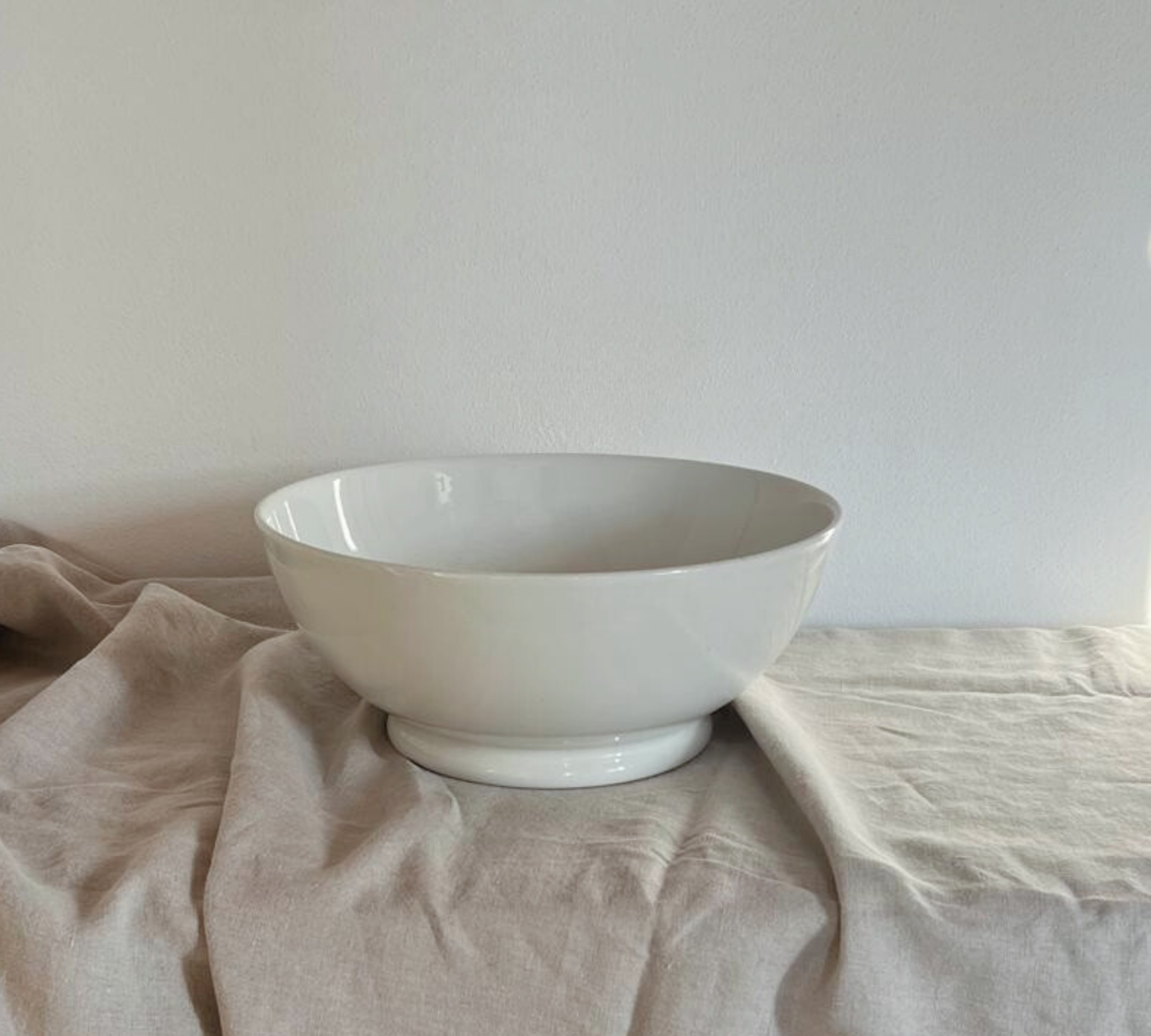 Ceramic antique XL Serving Bowl - L'Officina General Store