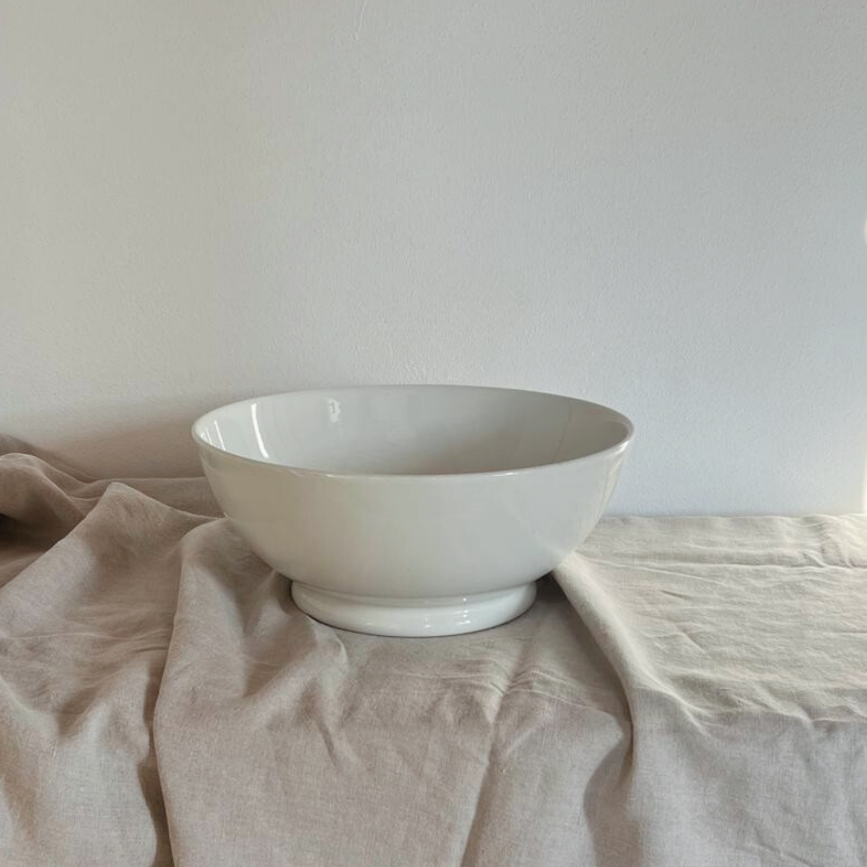 Ceramic antique XL Serving Bowl - L'Officina General Store