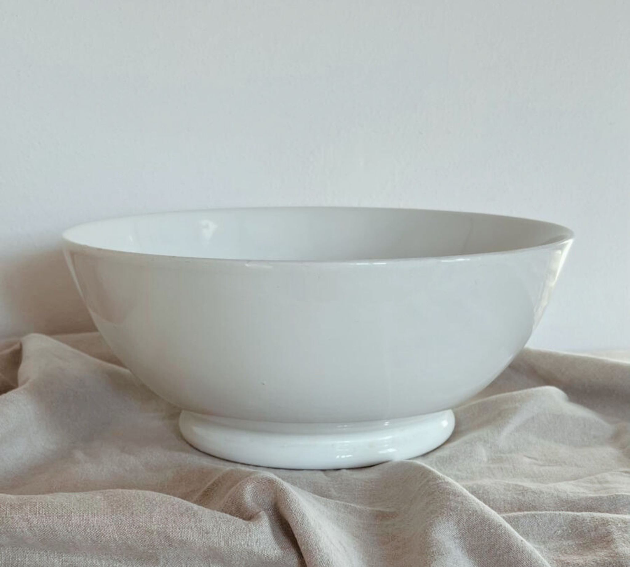 Ceramic antique XL Serving Bowl - L'Officina General Store