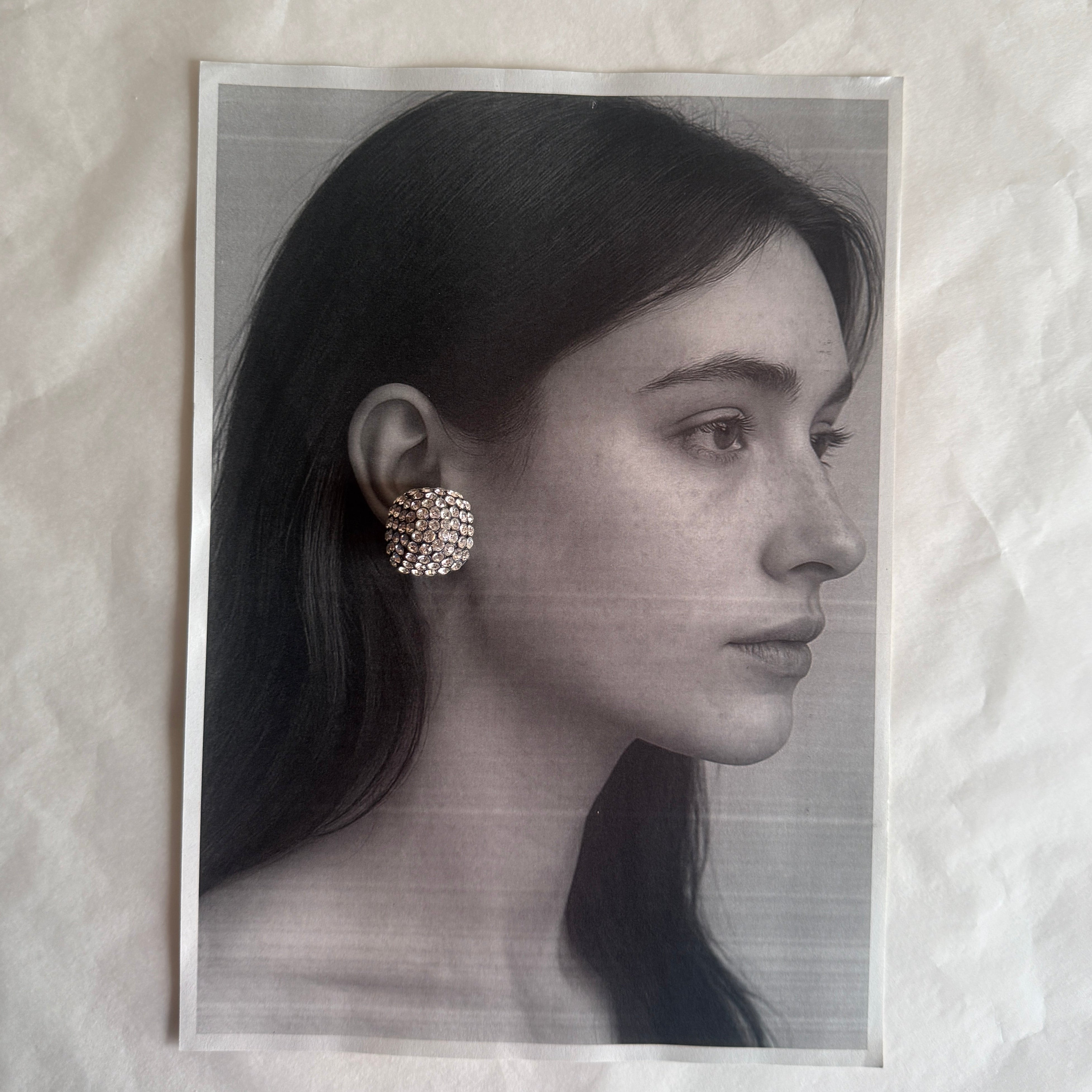 Space Age pyramidal earings - L'Officina General Store