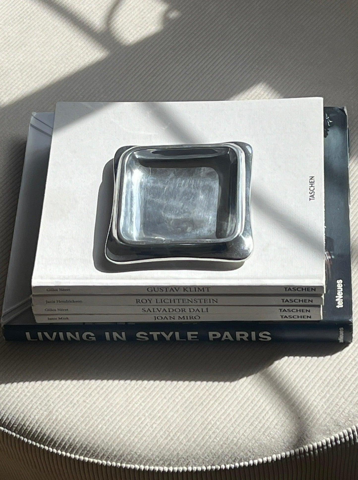 Square stainless steel tray