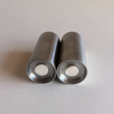 Brushed Metal Salt Pepper shakers I Set of 2
