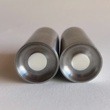 Brushed Metal Salt Pepper shakers I Set of 2