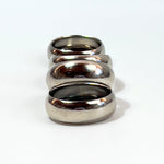 SET OF 4 | STAINLESS STEL NAPKIN RINGS - L'Officina General Store