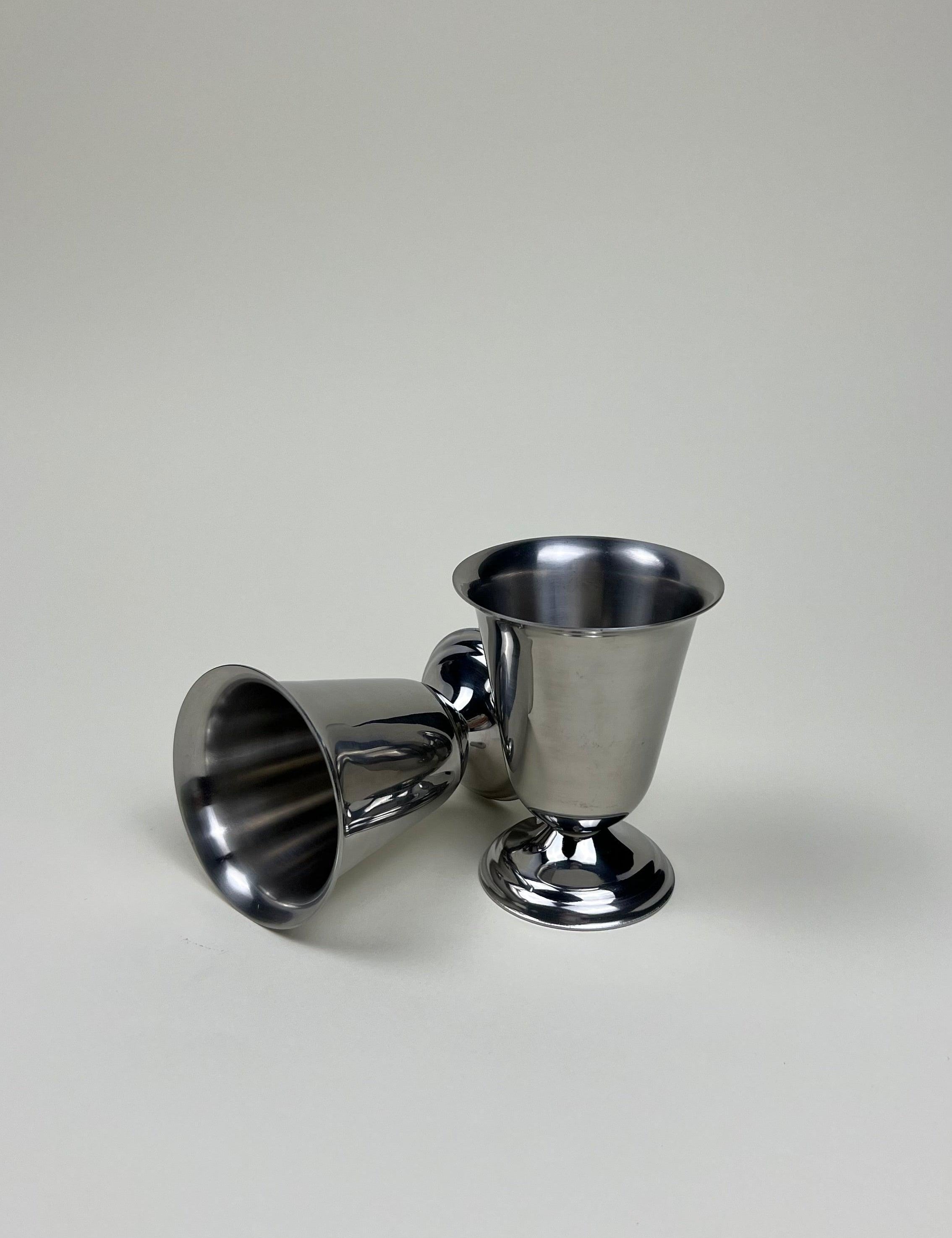 GUY DEGRENNE I Stainless Steel Metal tall tumbler - L'Officina General Store