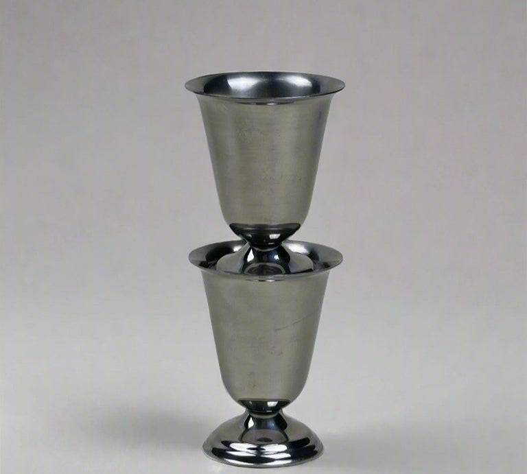 GUY DEGRENNE I Stainless Steel Metal tall tumbler - L'Officina General Store
