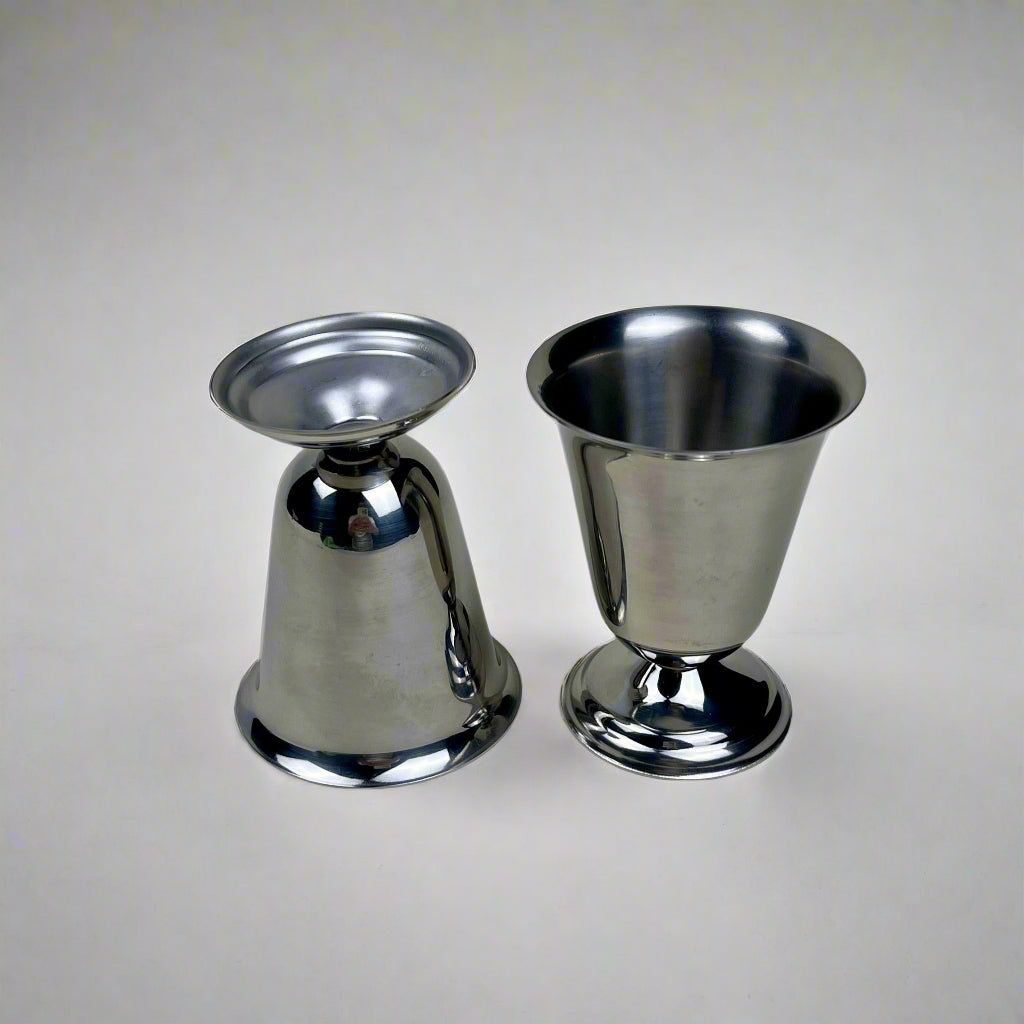 GUY DEGRENNE I Stainless Steel Metal tall tumbler - L'Officina General Store