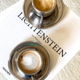 STAINLESS STEEL ESPRESSO CUPS & SAUCER I Farcal - L'Officina General Store