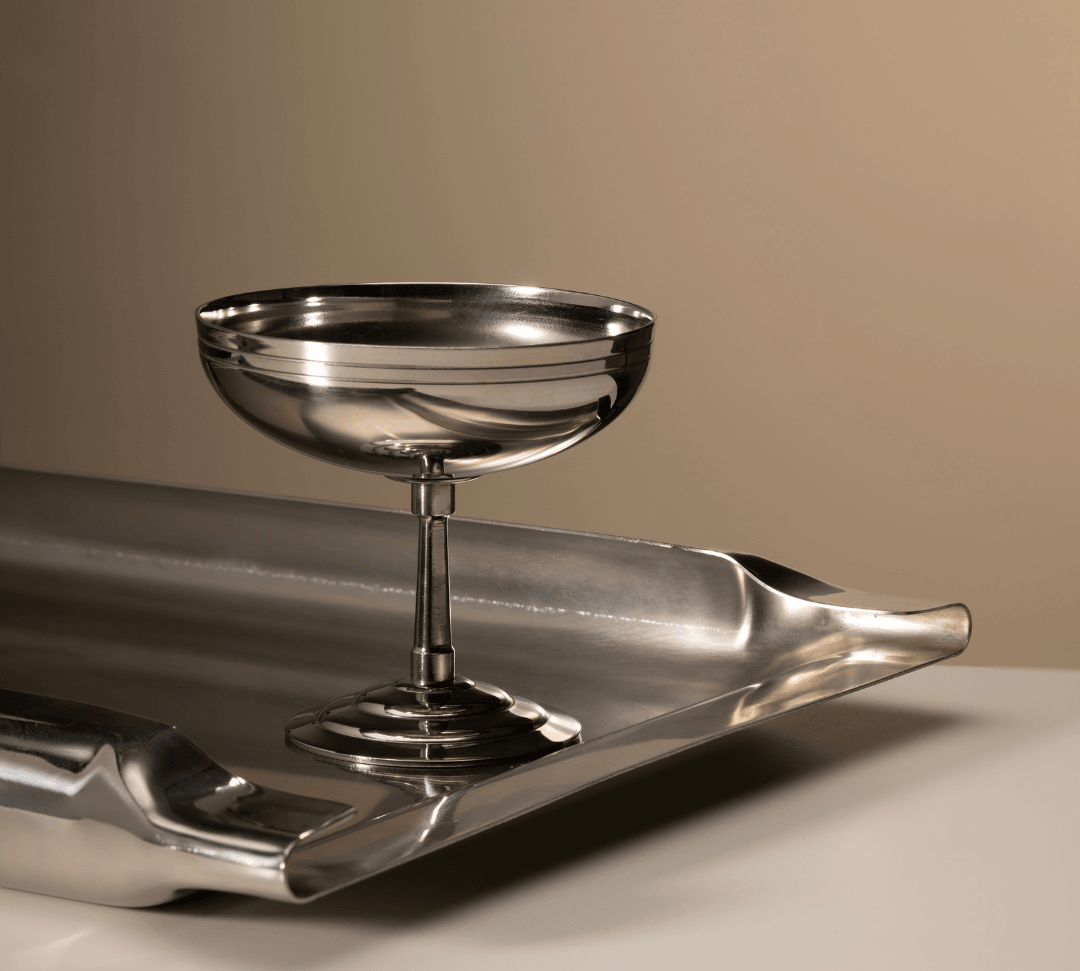 Remy Letang I Metal Stainless steel cup I 1970s I LA COUPE 02 - L'Officina General Store