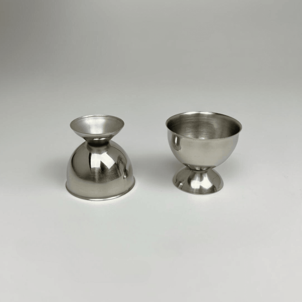 Stainless Steel egg cup I Set of 2 - L'Officina General Store