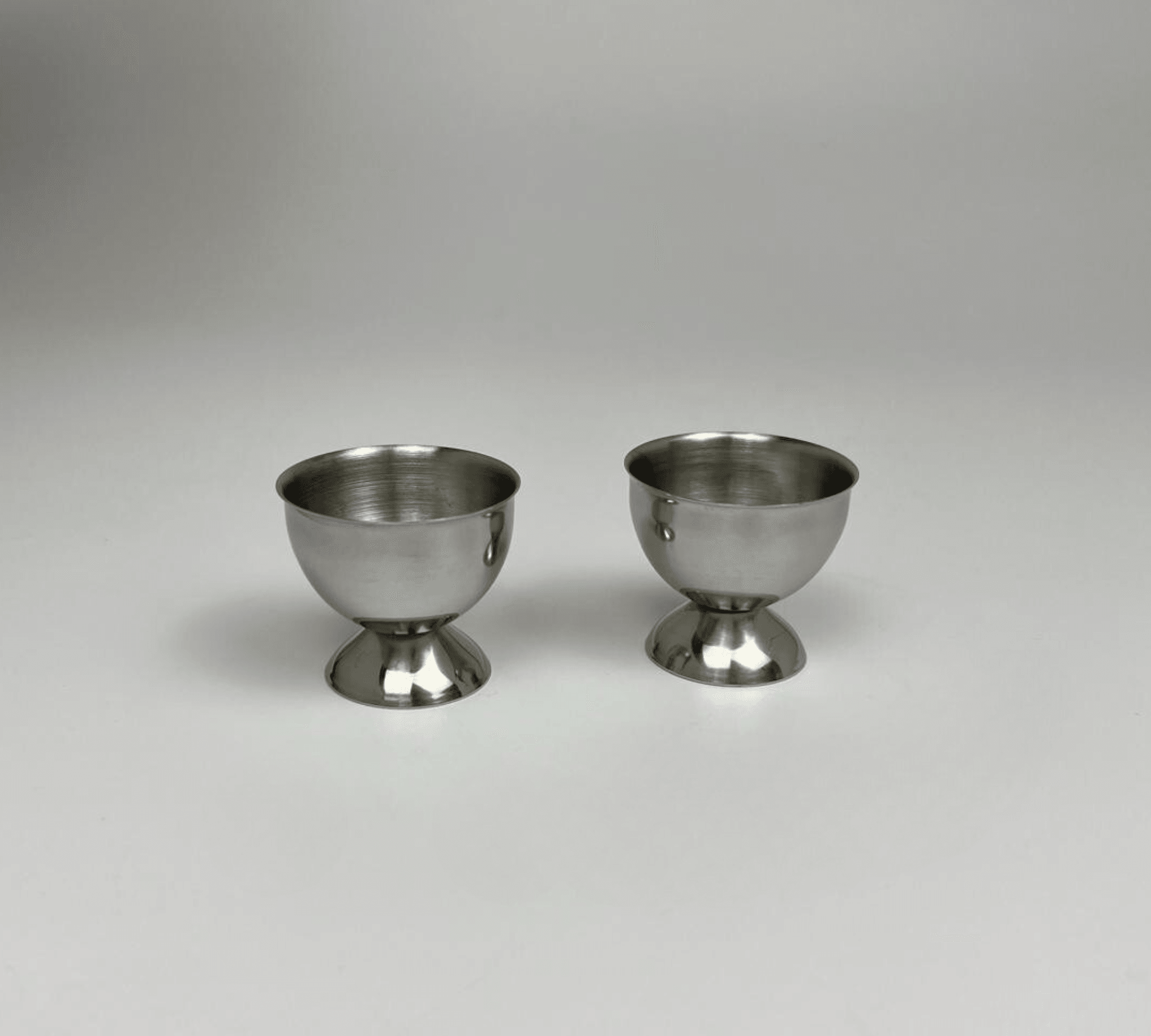 Stainless Steel egg cup I Set of 2 - L'Officina General Store