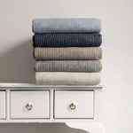 Sustainable Wool and Cashmere Throws made in Italy from recycled cashmere