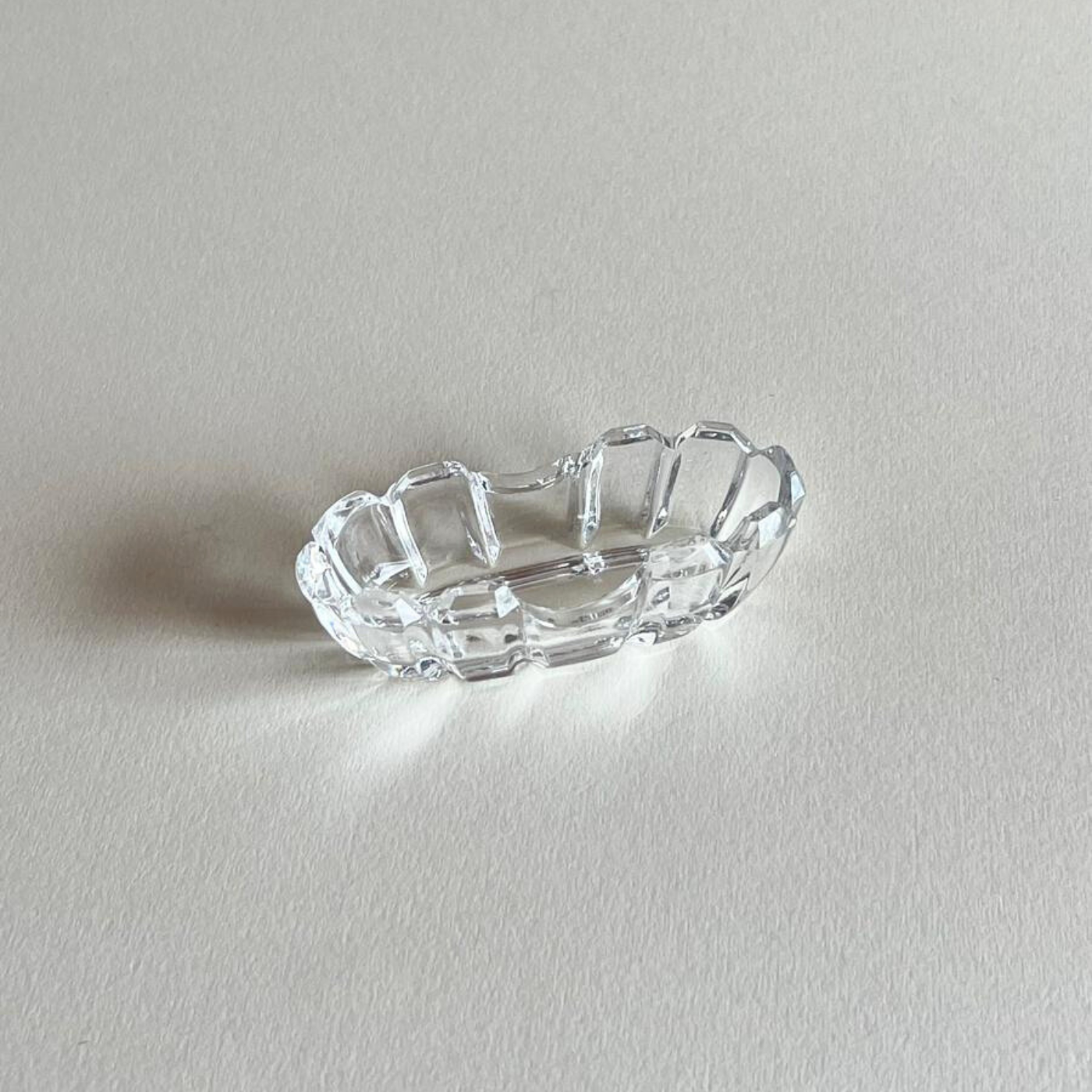 glass toothpick holder