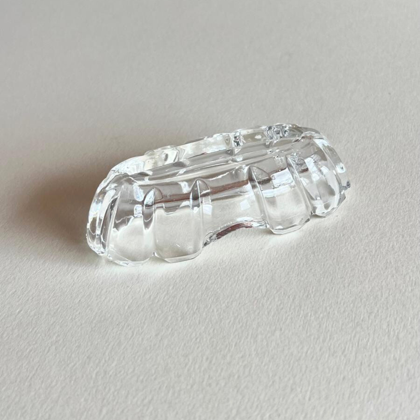 glass toothpick holder