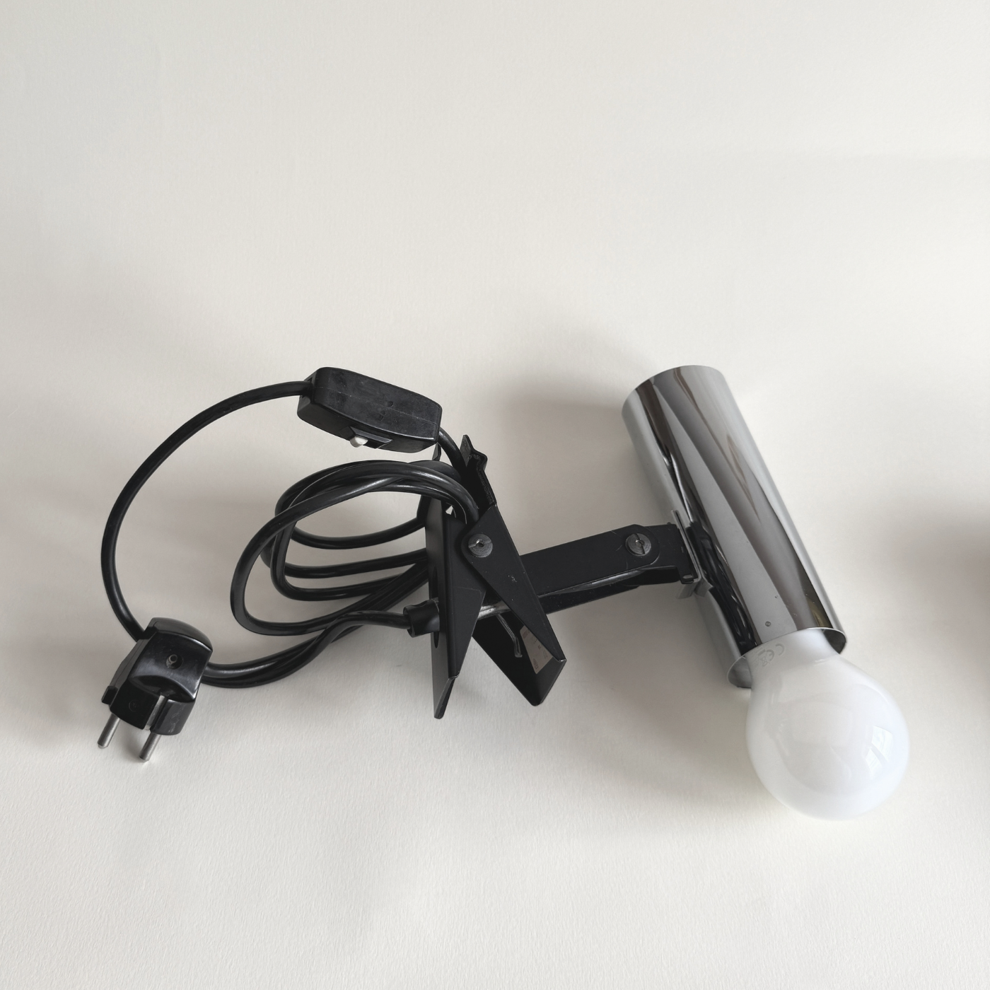 Targetti Alta Lite Clamp Lamp 1970s