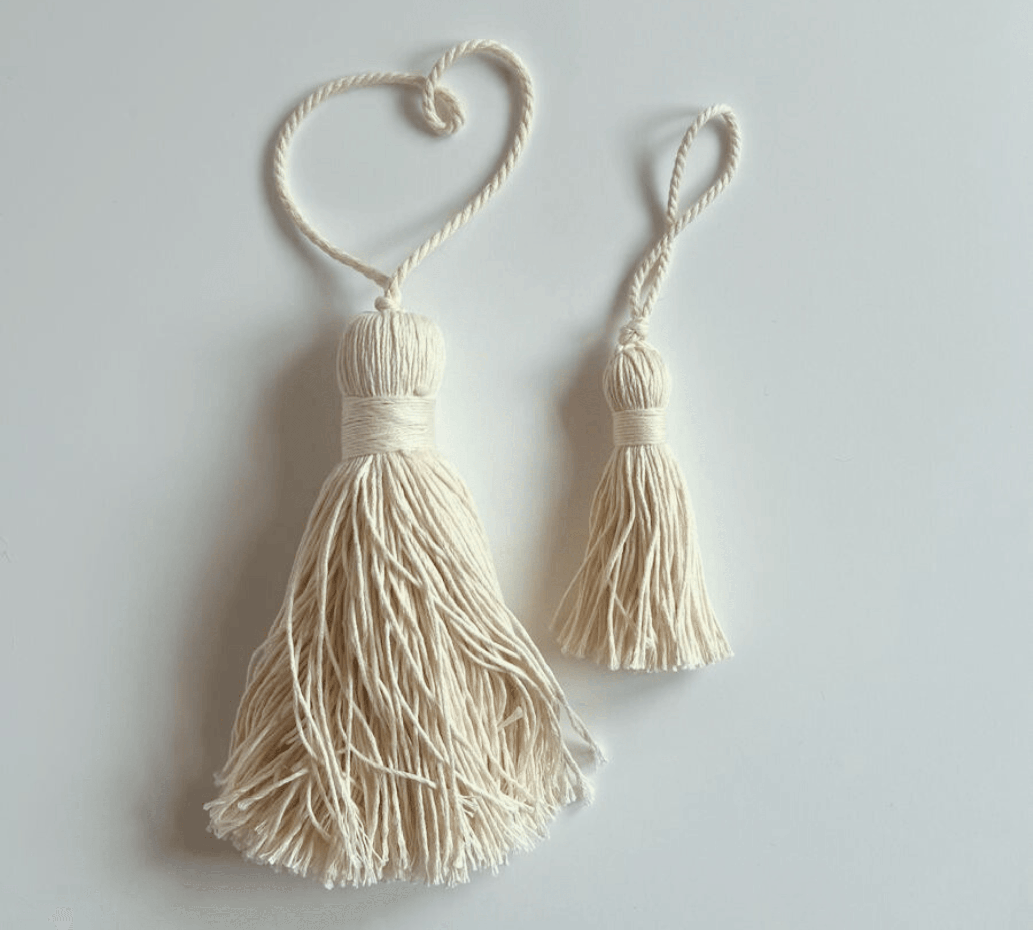 Natural Cotton Tassel - L'Officina General Store